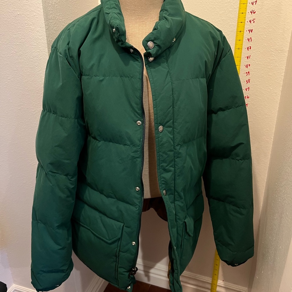 The North Face Green Puffer